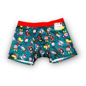 Nickelodeon Characters Men's Christmas Boxer Briefs - Large